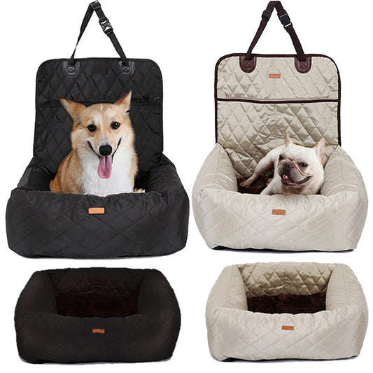 Pet Dog Carrier Folding Car Seat